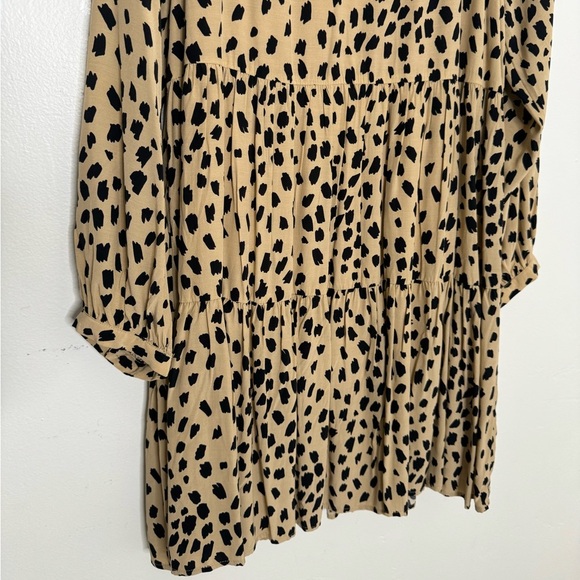 Vineyard Vines Tan and Black Long Sleeve Dress - Picture 13 of 14